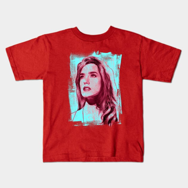 J E N N I F E R P O P Kids T-Shirt by renatodsc